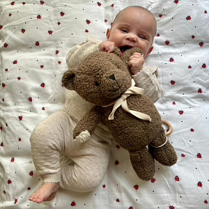 Мобиль музыкальный Vanilla Copenhagen "Plush Teddy", коричневый